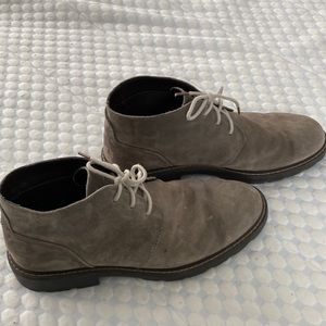 Made in Italy mens suede boots